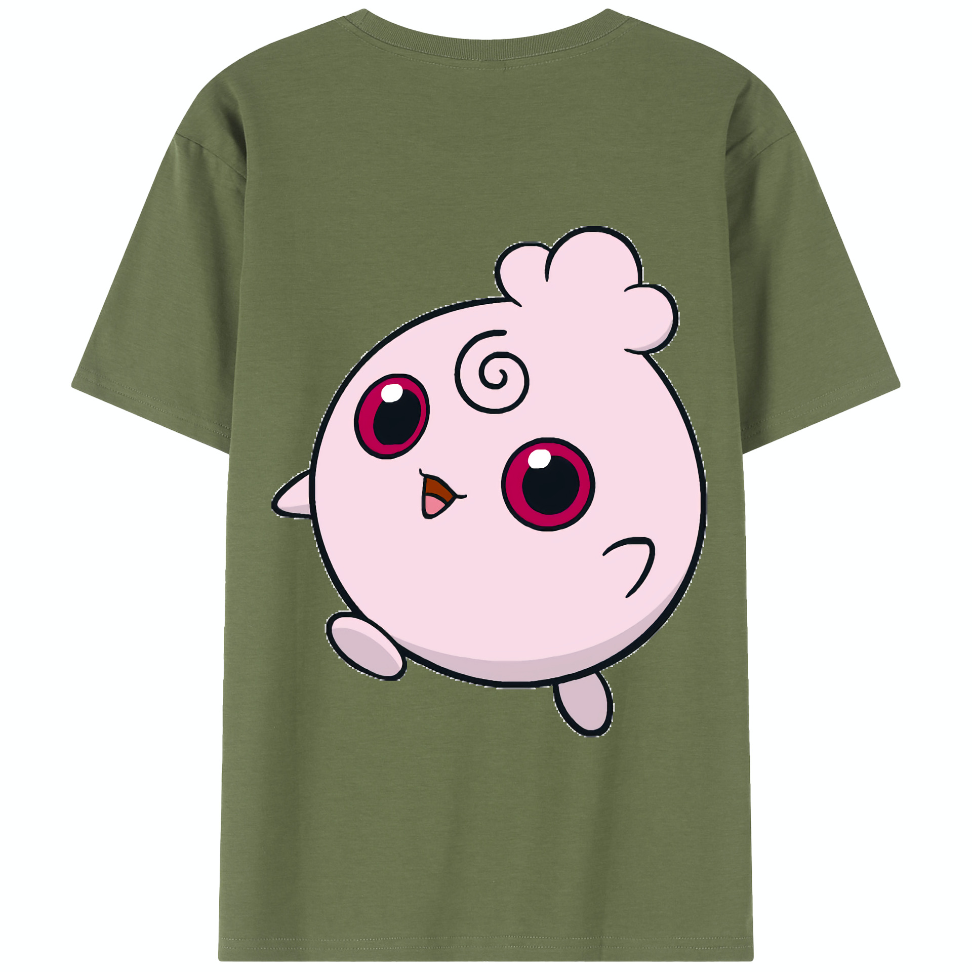 （画像用） ポケットモンスター Pokémon 綿100％半袖Tシャツ（背面プリント）